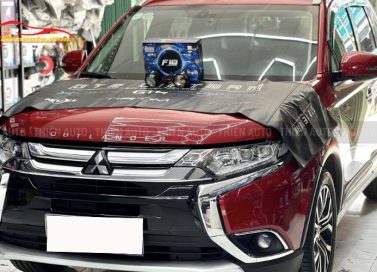 Hình ảnh thực tế độ đèn Mitsubishi Outlander