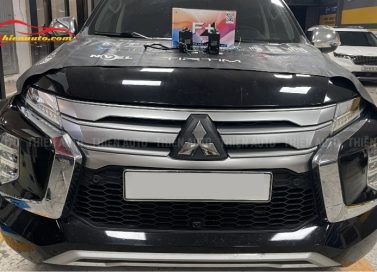 Độ đèn Mitsubishi Pajero Sport bi laser X-light F+ chính hãng