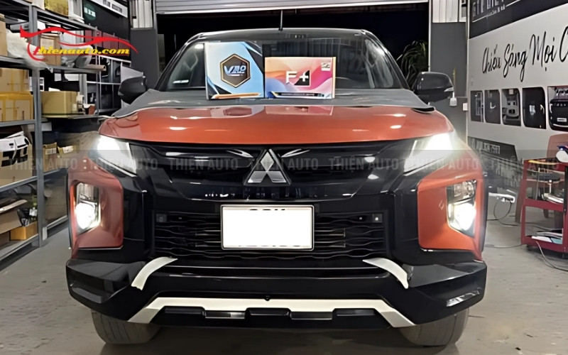 Độ đèn Mitsubishi Triton Độ đèn Mitsubishi Triton tại Thiện Auto chuyên nghiệp