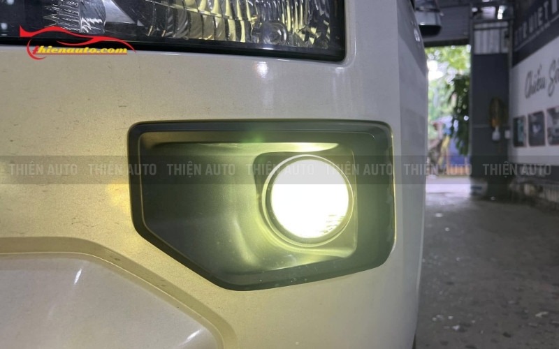 Độ đèn Mitsubishi Triton Độ đèn Mitsubishi Triton tăng thẩm mỹ đầu xe