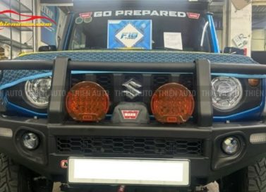 Độ đèn Suzuki Jimny cho tầm nhìn rõ ràng vào ban đêm hoặc trời mưa