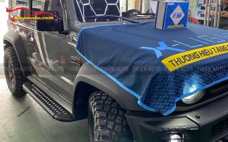 Độ đèn gầm cho Suzuki Jimny: Xlight F10 tại Thiện Auto