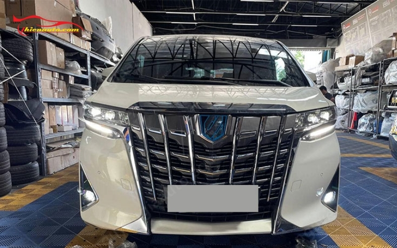Độ đèn Toyota Alphard chính hãng, giá tốt tại Thiện Auto 