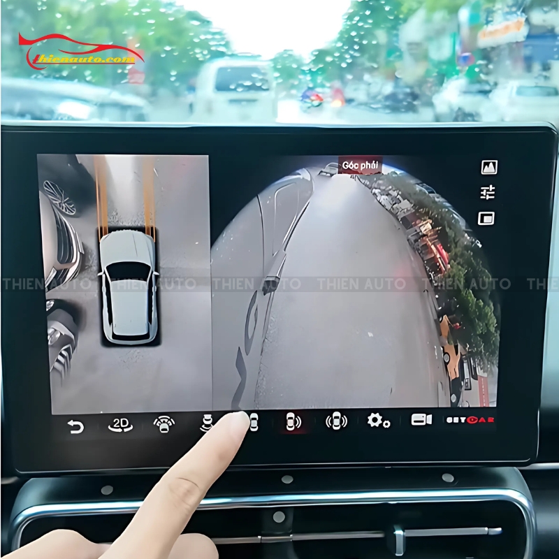 MHU Android SETCAR AI 360 Vinfast Limo Green tích hợp camera 360 ghi hình 48h