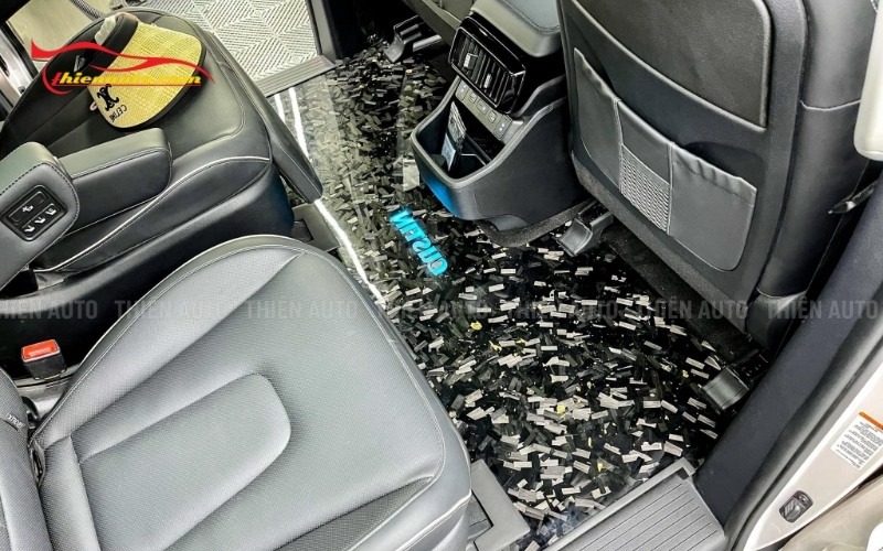 Thảm lót sàn carbon cao cấp chống thấm nước, trầy xước tuyệt đối