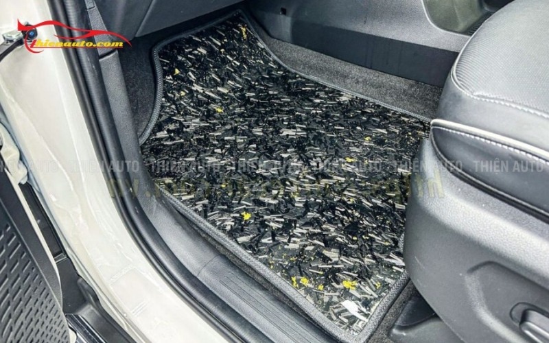 Cấu tạo thảm lót sàn carbon gồm 5 lớp cao cấp