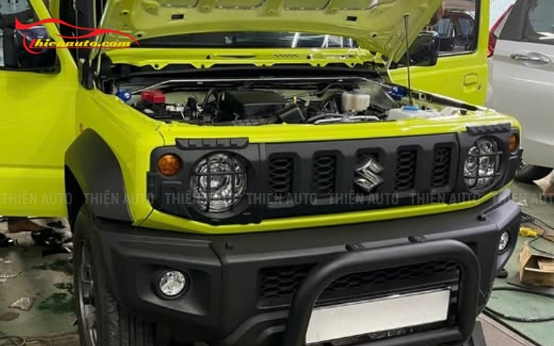 Hình ảnh lắp thanh cân bằng động cơ Suzuki Jimny thực tế trên xe