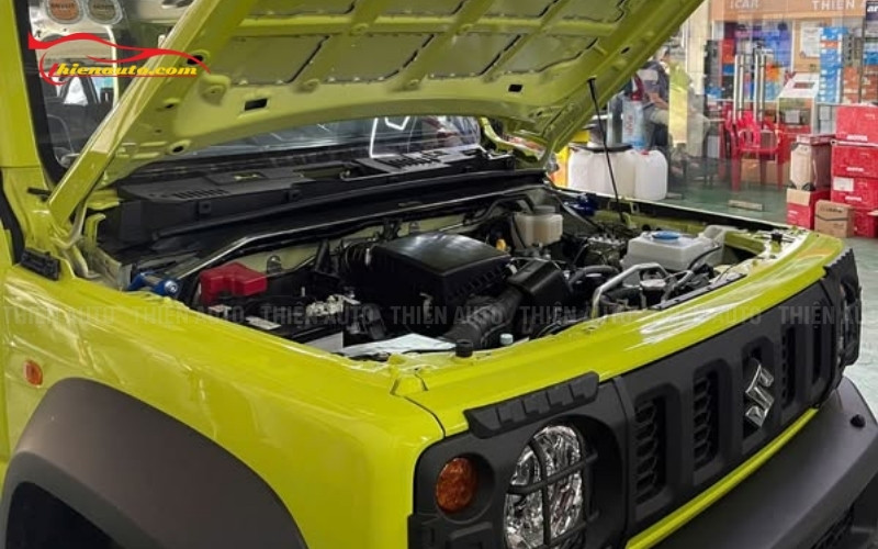 Hình ảnh lắp thanh cân bằng động cơ Suzuki Jimny thực tế trên xe