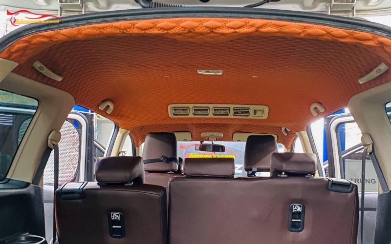 Bọc trần 5D giúp giảm nhiệt độ trong xe nhờ lớp xốp cách nhiệt