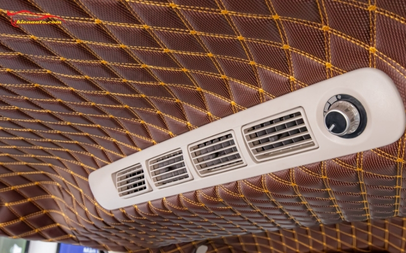 Bọc trần xe 5D hai màu 