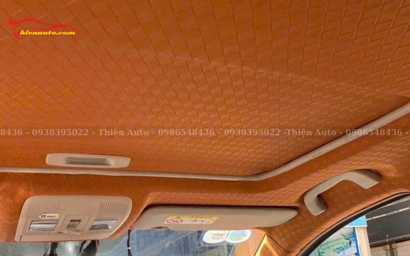 Thi công trần 8D Mitsubishi Xpander giá tốt liên hệ hotline Thiện Auto