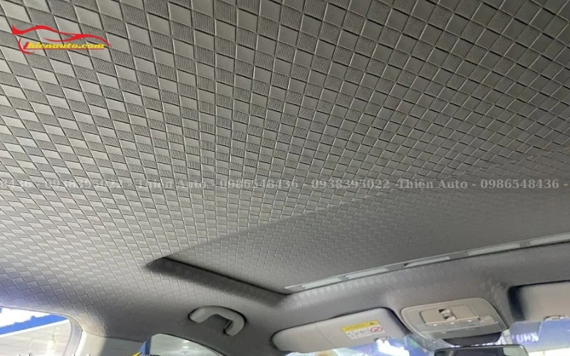 Trần da 8D Xpander lớp mỏng, họa tiết kim cương tinh xảo