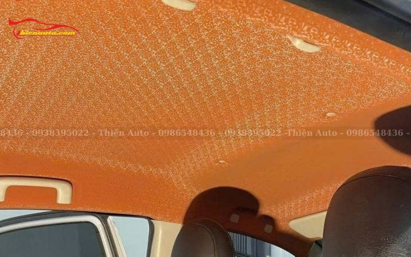 Ngoài làm nổi bật nội thất xe, bọc trần kim cương Xpander còn chống bụi và hạn ché trầy xước trần zin