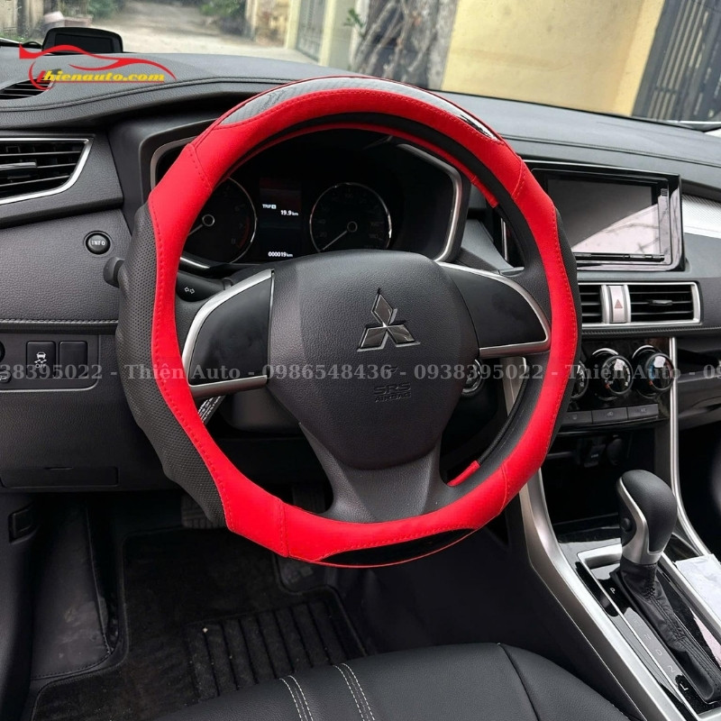Bọc vô lăng da lộn Mitsubishi Xpander Giá tham khảo cho bọc vô lăng da lộn Mitsubishi Xpander khoảng từ 450.000 đồng