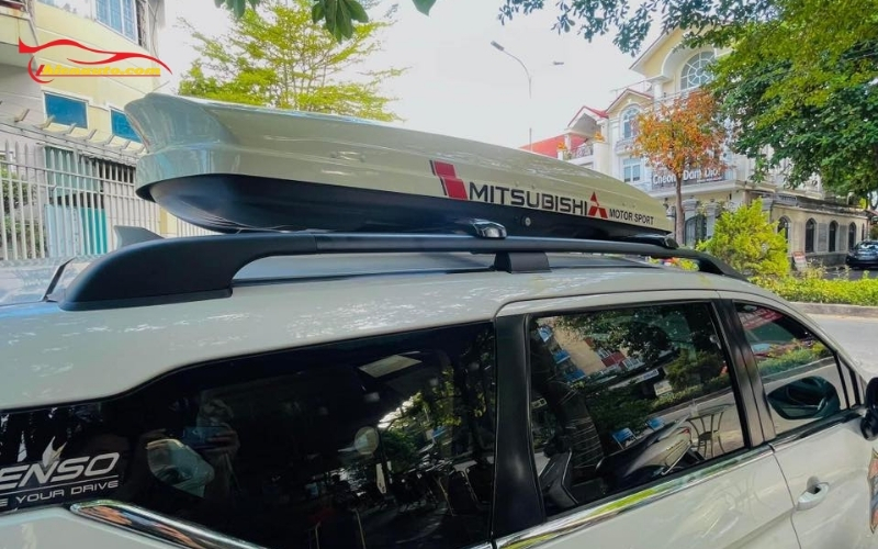 Lắp cốp nóc phi thuyền Mitsubishi Xpander giúp giảm lực cản gió