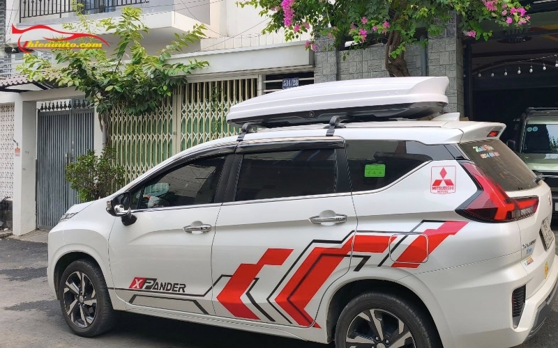 Cốp nóc phi thuyền Mitsubishi Xpander làm tăng nét thể thao cho xe