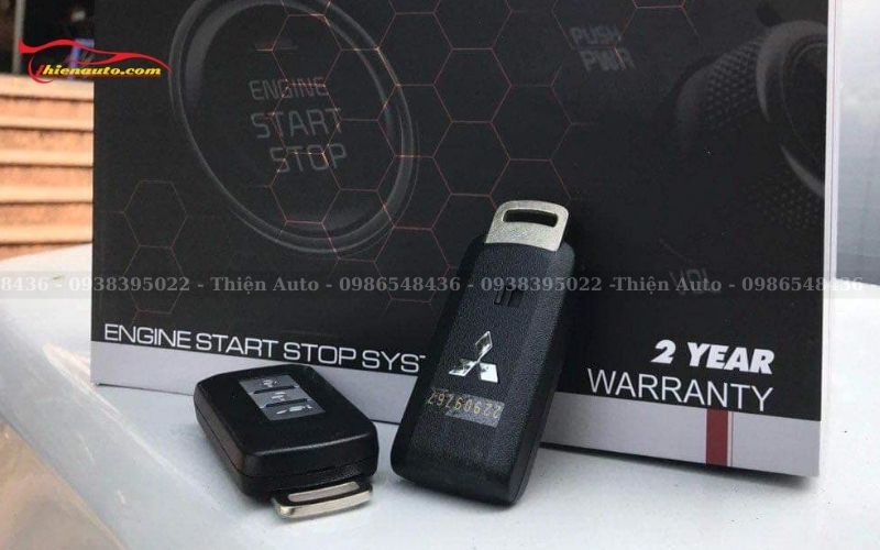 Đề nổ từ xa Mitsubishi Xpander giúp khởi động nhanh chóng và làm mát khoang xe
