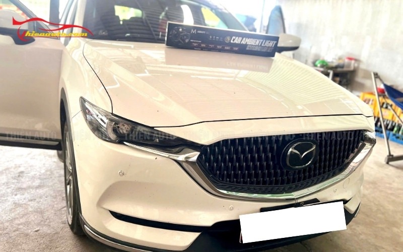 Mẫu độ đèn LED nội thất cho Mazda CX8 sang trọng, hiện đại