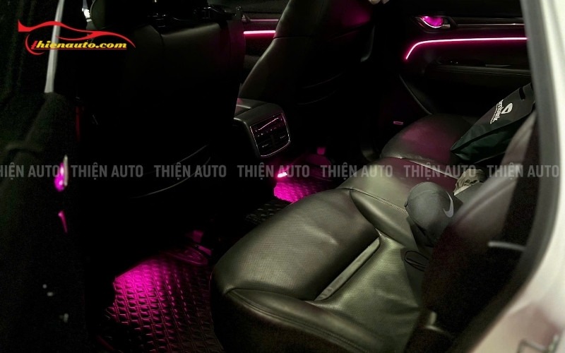 Mẫu độ đèn LED nội thất Mazda CX8 22 chi tiết