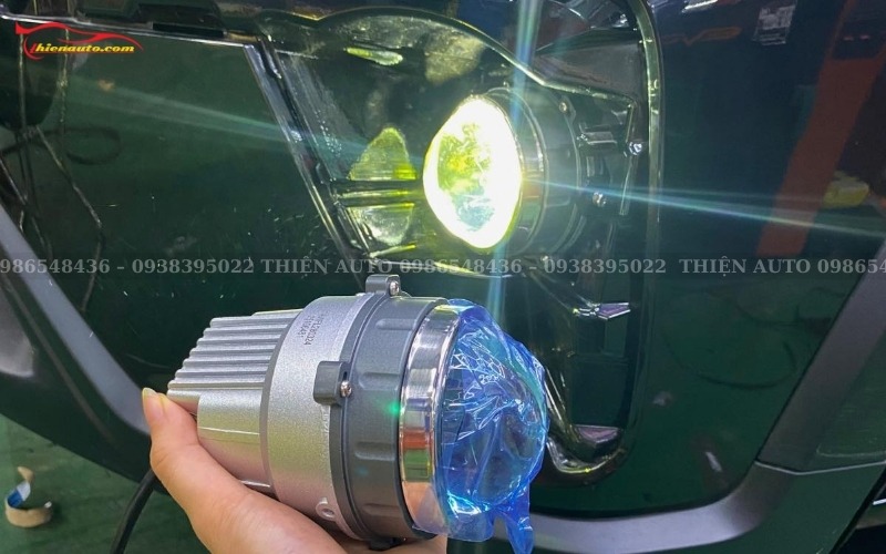 Quy trình thi công độ đèn bi gầm ô tô tại Thiện Auto 