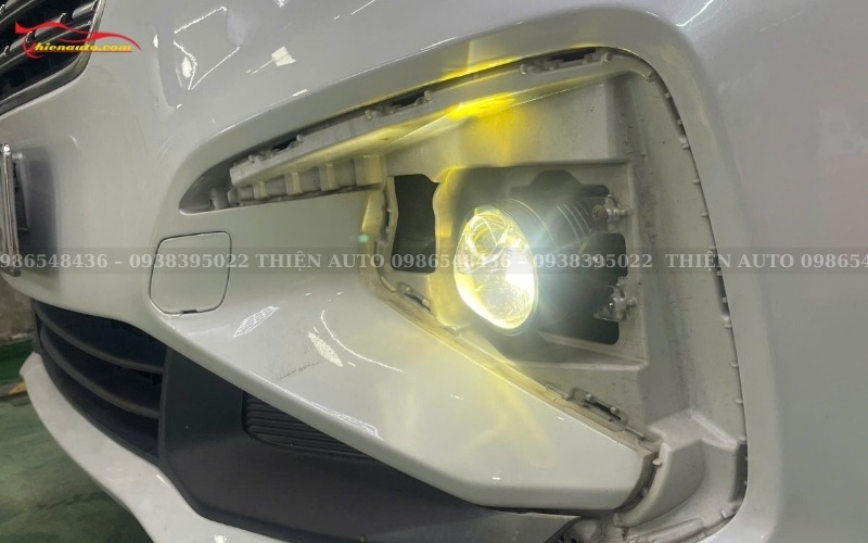 Độ đèn bi LED gầm tích hợp chế độ pha cos tiện lợi 