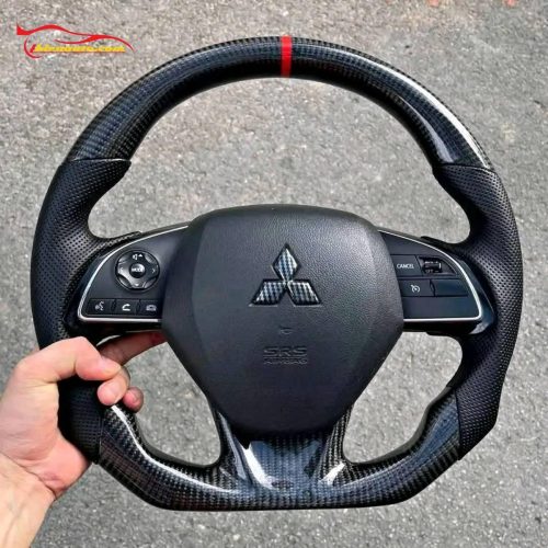 Độ vô lăng carbon Mitsubishi Destinator Quy trình độ vô lăng carbon Mitsubishi Destinator
