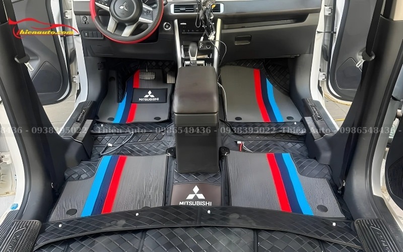Giá tham khảo cho thảm sàn 360 Mitsubishi Xpander khoảng từ 2.500.000 - 4.000.000 đồng (kèm rối)