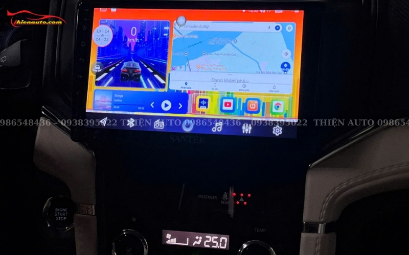 Lý do Toyota Rush lắp màn Santek S900 360 