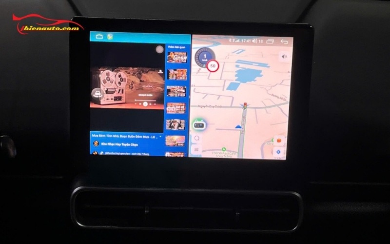 Hình ảnh lắp bộ chuyển đổi SID S170+ Limo Green thực tế tại Thiên Auto