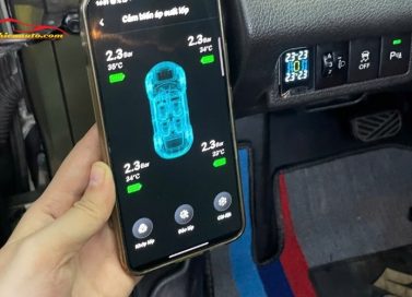 Cảm biến áp suất lốp kết nối điện thoại loại nào tốt