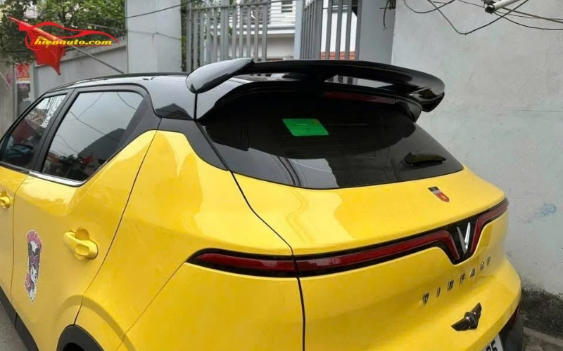 Đuôi gió Vinfast VF5 có thể lắp đặt tại nhà