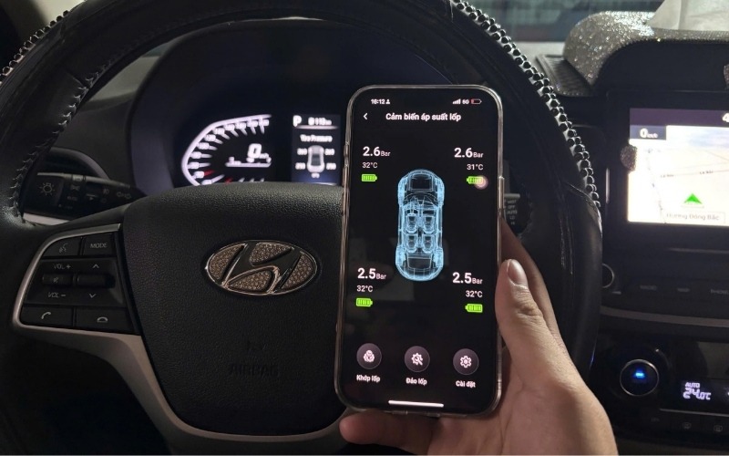 Giải thích các thông số trên cảm biến áp suất lốp ô tô quan trọng