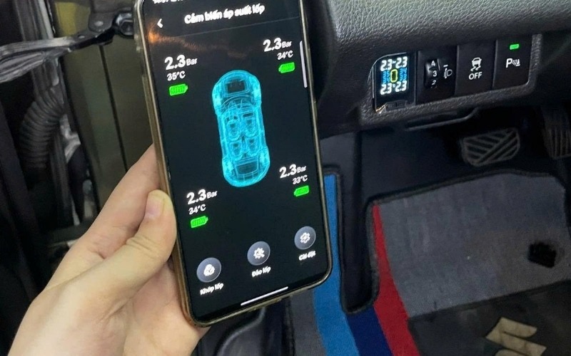 Giải thích các thông số trên cảm biến áp suất lốp ô tô quan trọng