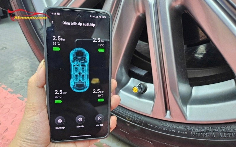 Giải thích các thông số trên cảm biến áp suất lốp ô tô quan trọng