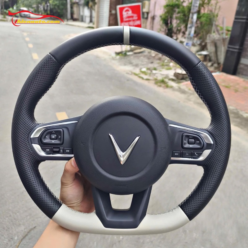 Khâu vô lăng VF5 uy tín, chuyên nghiệp Thiện Auto