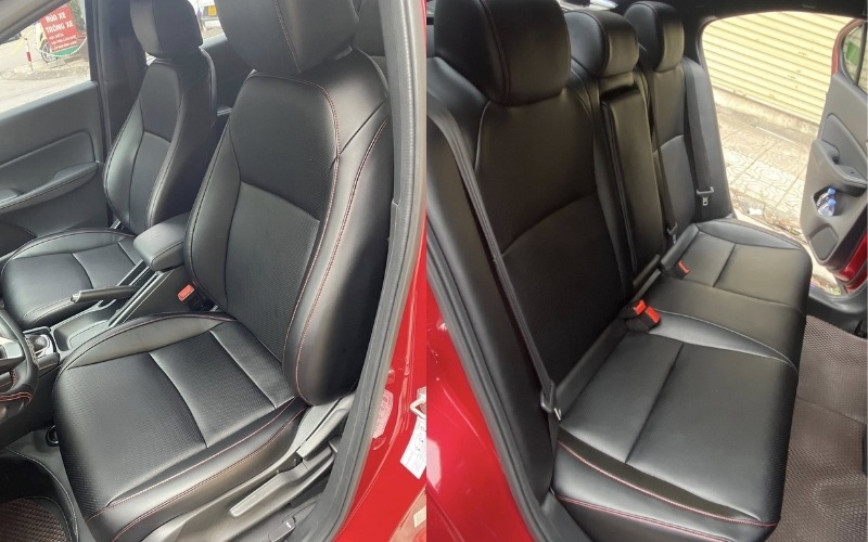 Cách bảo dưỡng tăng tuổi thọ ghế da ô tô Honda City sau khi bọc