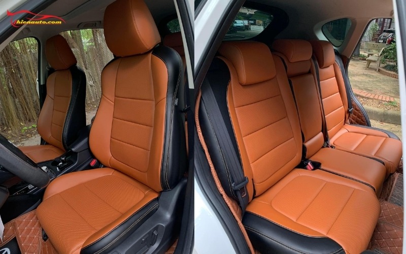 Lựa chọn màu sắc may bọc ghế da Mazda 3