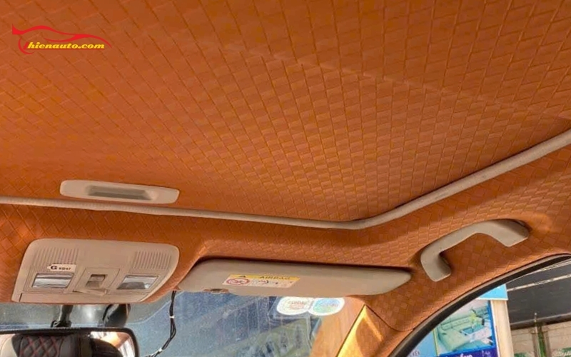 Bọc trần simili 8D có họa tiết kim cương 3D tạo hiệu ứng chiều sâu