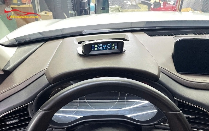 Hướng dẫn lắp cảm biến áp suất lốp và cài thông số áp suất lốp trên màn hình rời