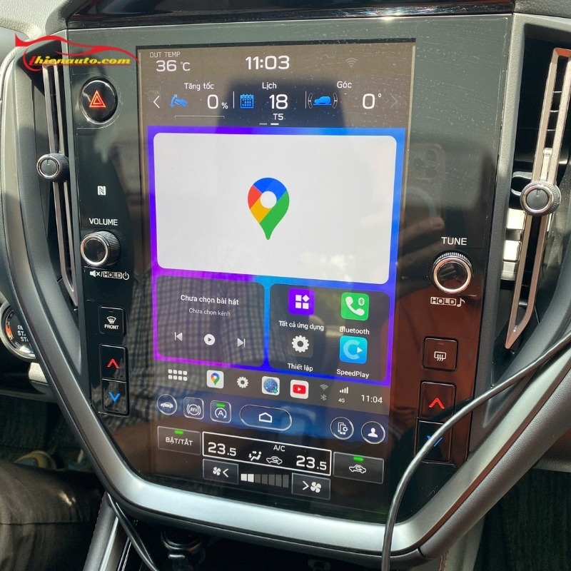 Subaru WRX 2024 lắp Android Box ICAR D5 Neo cắm giắc zin Subaru WRX 2024 lắp Android Box D5 Neo mượt mà, giao diện Elligo Standard độc quyền ICAR