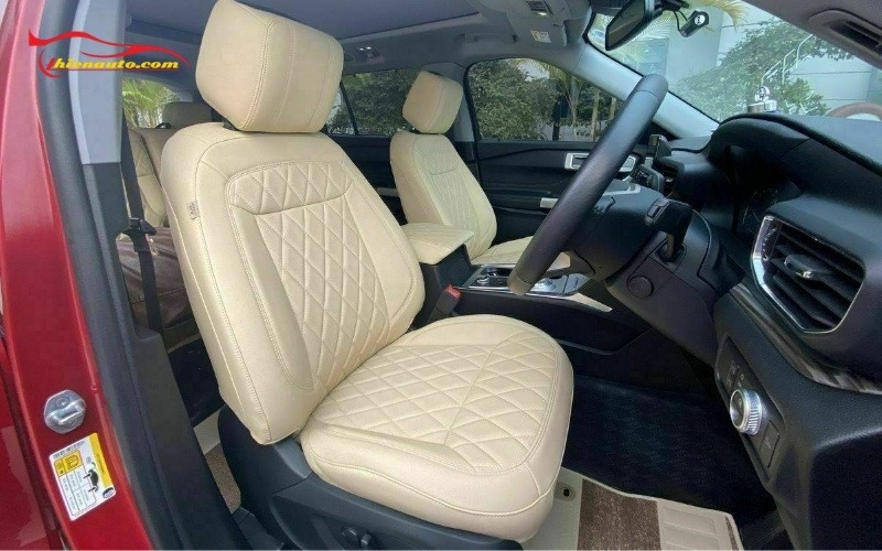 Mẫu bọc ghế da Ford Explorer đẹp tại Thiện Auto