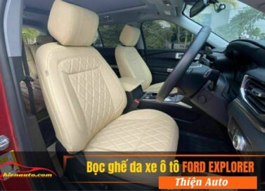 Bọc ghế da Ford Explorer giá tốt tại Thiện Auto