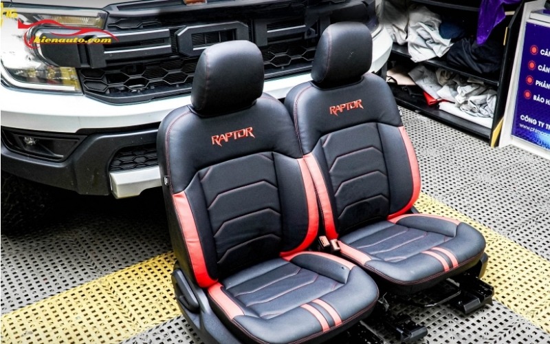 Bọc ghế da Ford Raptor mẫu đẹp 2025