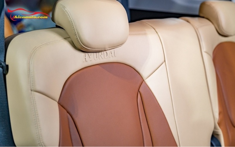 Mẫu bọc ghế da Hyundai Stargazer đẹp tại Thiện Auto