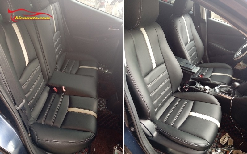 Bọc ghế da Nappa cho Hyundai Venue tại Thiện Auto