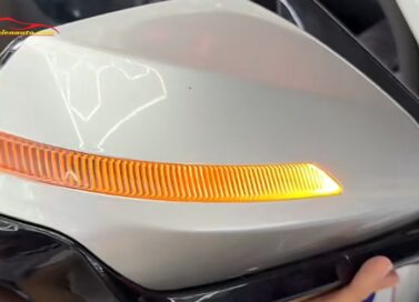 Đèn LED xi nhan trên gương Vinfast Limo Green đúc nguyên khối chắn chắn