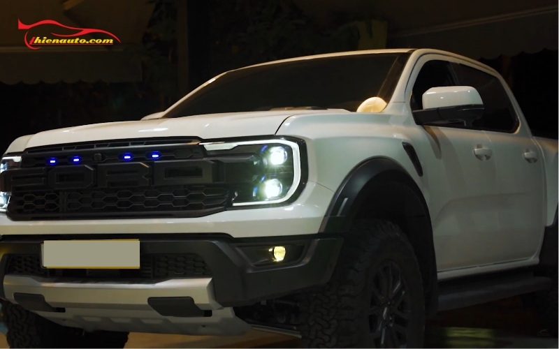 Độ đèn Ford Raptor Độ đèn Ford Raptor tăng sáng, tăng thẩm mỹ đầu xe