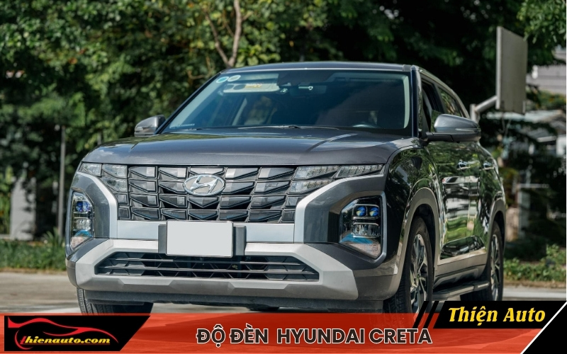 Độ đèn Hyundai Creta tăng sáng, tăng thẩm mỹ