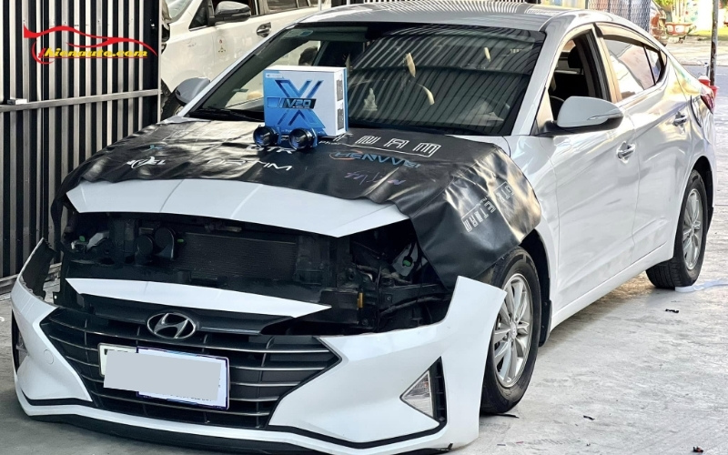 Độ đèn pha Hyundai Elantra chính hãng, giá tốt