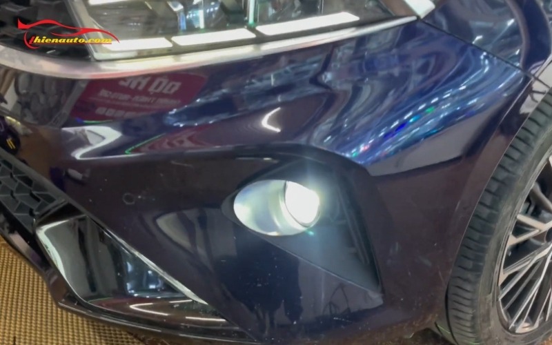 Độ đèn gầm Kia K3 tăng sáng, lái xe an toàn